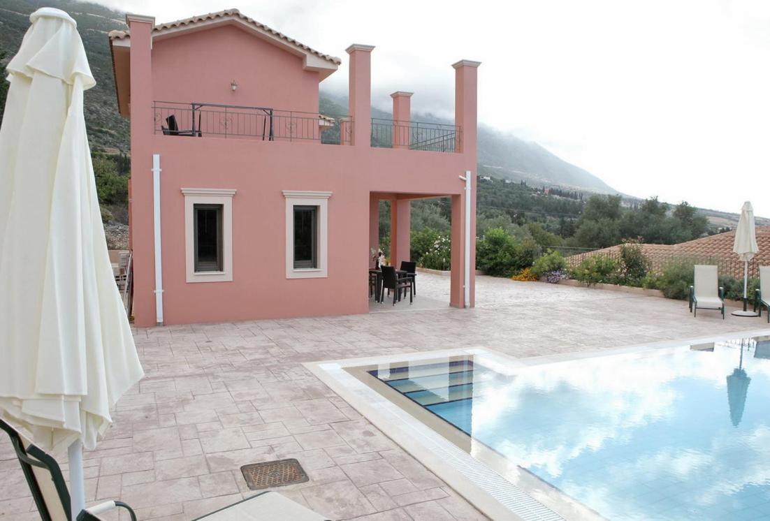 Provenzo And Meliti Villas Lourdata  Buitenkant foto